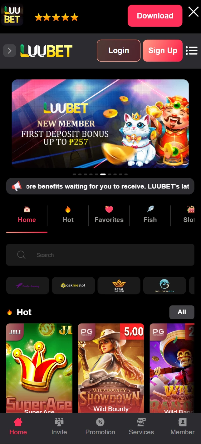 LUUBET DOWNLOAD APP IMG 1