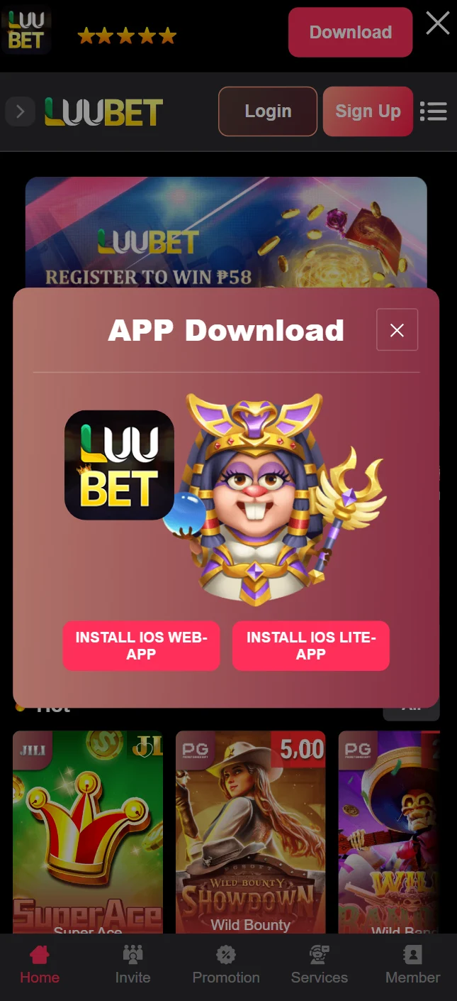 LUUBET DOWNLOAD APP IMG 3